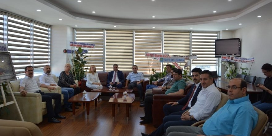 Milletvekilleri Kara ve Erdem Konya SMMMO’da