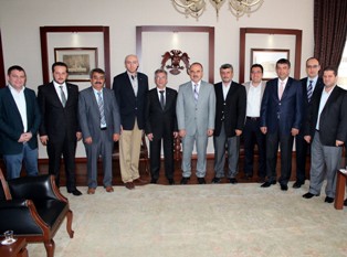 MÜSİAD'dan Vali Erol'a ziyaret