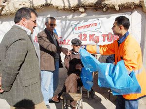 Karaman Belediyesi 50 bin adet çöp poşeti dağıttı