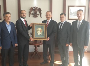 ASKON'dan Vali Erol'a ziyaret