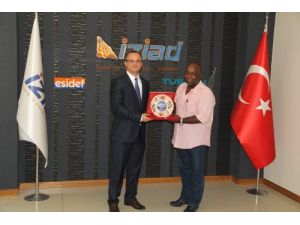 İziad, Haiti Bayındırlık Ve İskan Bakanı Philippe Cineas’ı Ağırladı