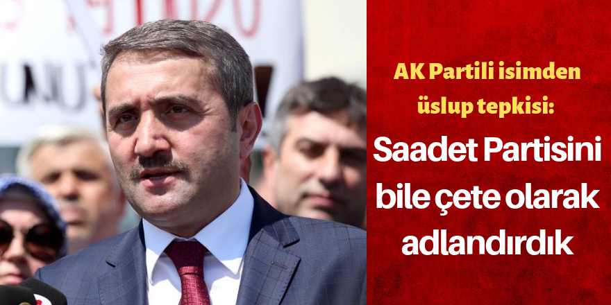 AK Parti'nin söylemlerine eleştiri!