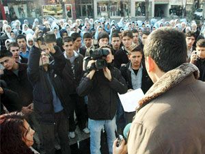Katsayı adaletsizliğini protesto ettiler