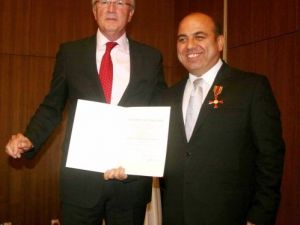 Almanya'nın Kayseri Fahri Konsolosu Soysaraç'a Liyakat Nişanı