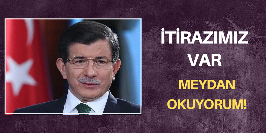 Davutoğlu'dan AKP'ye sert çıkış!
