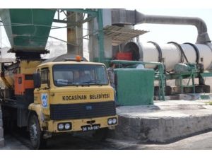 Kocasinan Asfalt Üretimini Artırıyor