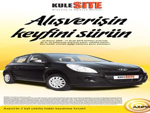 Kulesite’de otomobil hediyeli kampanya