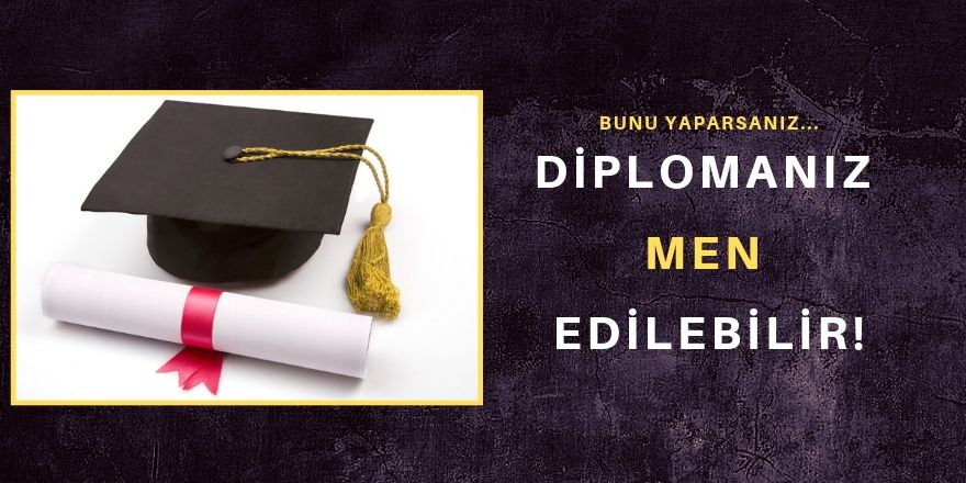 Diplomanızı kiralamayın!