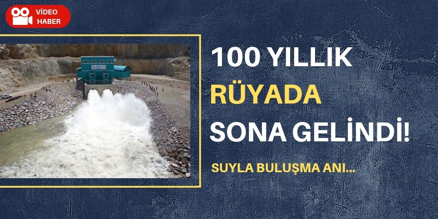 Konya Ovası suyla buluştu