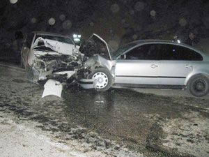 Karaman’da trafik kazası:2 ölü, 8 yaralı