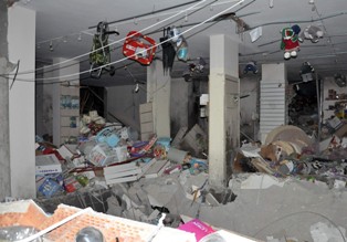 Akşehir'de kalorifer kazanı bomba gibi patladı