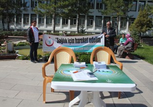 Seydişehir'de "Sağlık İçin Hareket Edelim" çağrısı