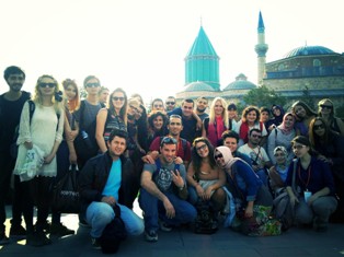Avrupa gençliği Konya'da buluştu