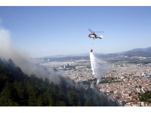 Yangın Helikopterinin Görevi Bitti