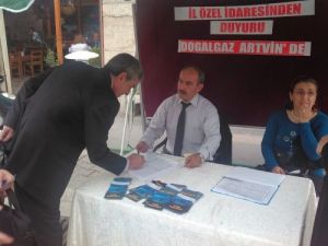 Artvin'e Doğalgaz Gelmesi İçin 29 Ekim'e Kadar İmza Toplanacak