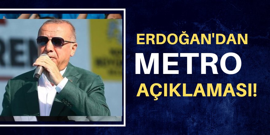 Metro projesi İhaleye çıkıyor