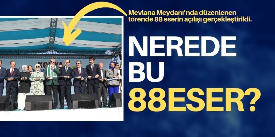 Nerede bu 88 eser?