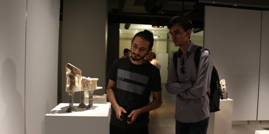 MEDAŞ Sanat Galerisinde seramik sergisi açıldı