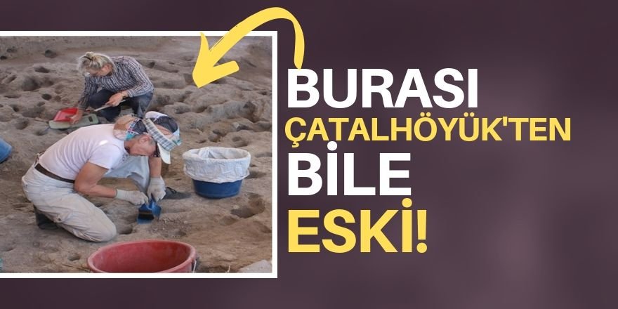 Çatalhöyük'ün atası:  “Boncuklu Höyüğü”