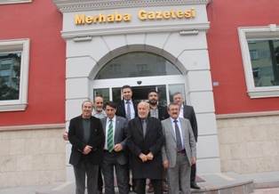 Saadet Partisi'nden Merhaba'ya ziyaret