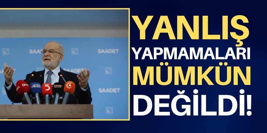 Milli Görüş gömleğini çıkarınca yanlış yapmamaları mümkün değildi