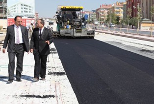 Selçuklu'da Şafak Caddesi yenileniyor