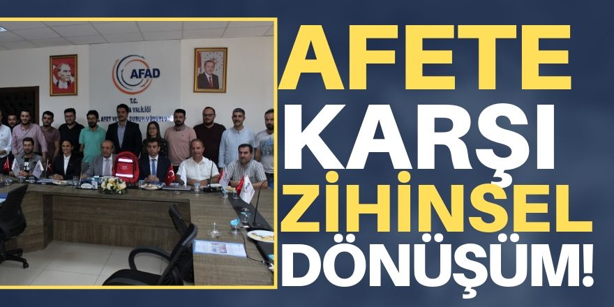 Afete karşı  zihinsel dönüşüm