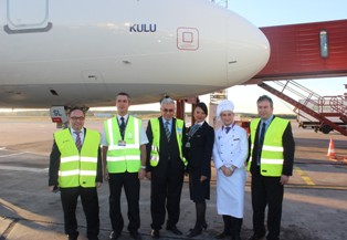 THY Kulu ismi verilen uçağın tanıtımını yaptı