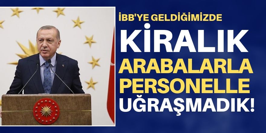 Ne personelle, ne araçlarla uğraştık!