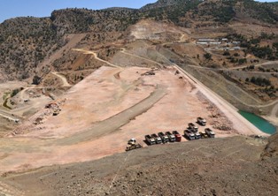 Bozkır Barajı'nda sona doğru