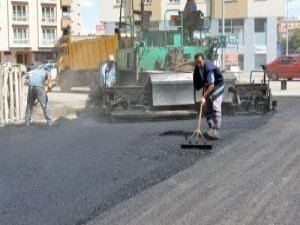 Seydişehir'de asfalt çalışmaları sürüyor
