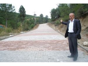 Göynükbelen Gölcük Yaylası Yoluna Parke Taşı Döşendi