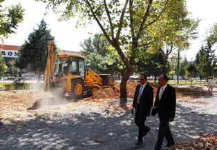 Muhammed İkbal Parkı yenileniyor