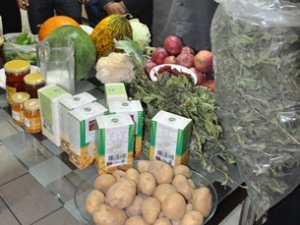 Konya'nın organik ürünleri görücüye çıktı