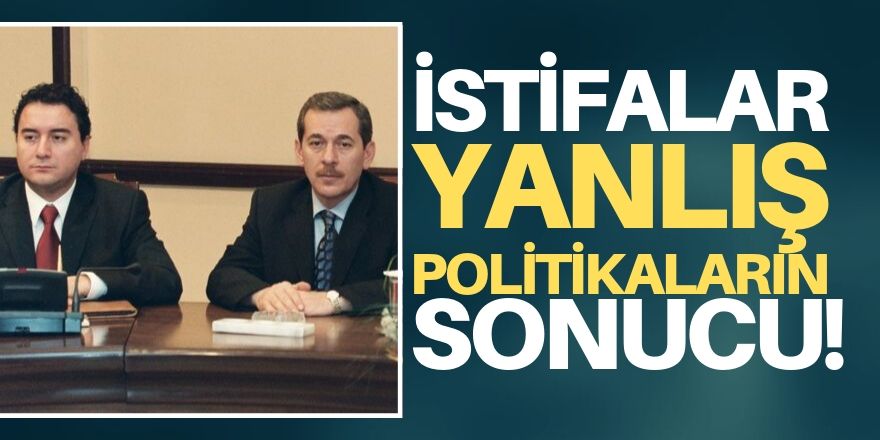 Şener’den Babacan ve Davutoğlu yorumu!