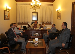 Saadet Meram’dan mimarlara ziyaret