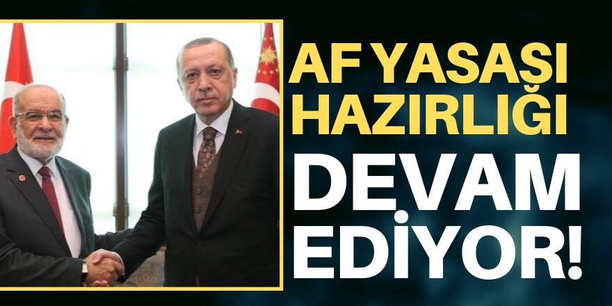 Af yasası çıkabilir!