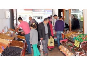 Kurban Bayramı Öncesi Esnaf Bayram Etti