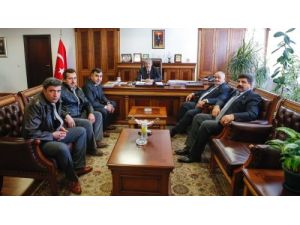 Erzincanlılar Derneği Yöneticilerinden Teşekkür Ziyareti