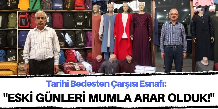 Geçmişi mumla  arar hale geldiler