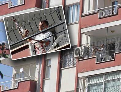 Balkonda kurban kesimine ceza