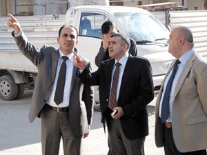 Altay, yatırımları yerinde inceledi