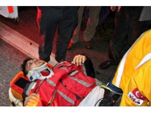 Otomobiliyle Çarptığı Yayayı Bırakıp Kaçtı
