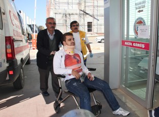 Bozkır’da trafik kazası: 4 yaralı