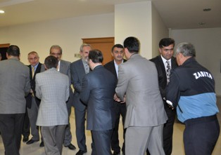 Başkan Kalaycı personeliyle bayramlaştı