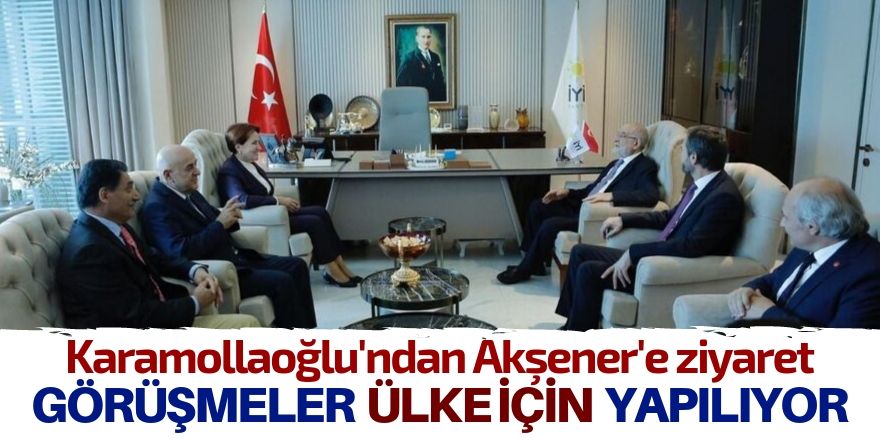 Ülkemiz için faydalı görüşmeler yapıyoruz!