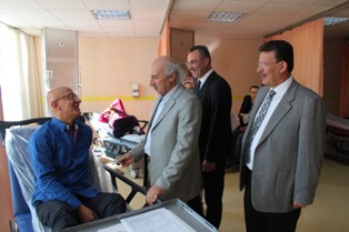 Meram Tıp'ta bayramlaşma