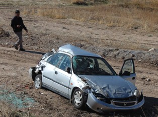 Beyşehir'de trafik kazaları: 3 yaralı