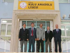 Kulu'nun en temiz okulu Anadolu Lisesi