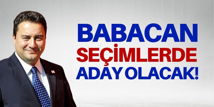 Cumhurbaşkanı adayı olacak!